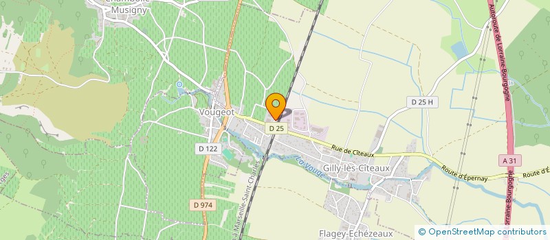 localisation de l'entreprise VITI PRESTATIONS SERVICES  GILLY-LES-CITEAUX