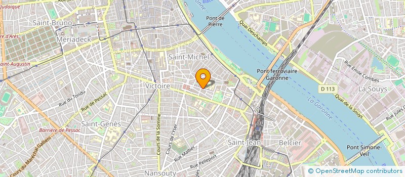 localisation de l'entreprise VITI SERVICE PRO 33 à BORDEAUX