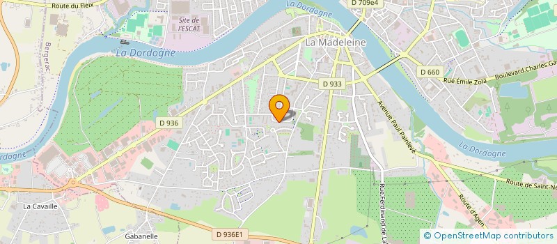localisation de l'entreprise VITI SERVICES 24 à BERGERAC