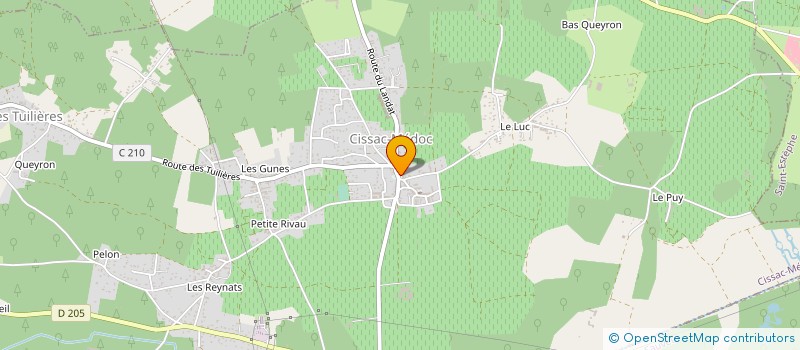 localisation de l'entreprise VITI . TIM à PAUILLAC