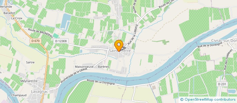 localisation de l'entreprise VITI VINI GESTION à BELVES-DE-CASTILLON