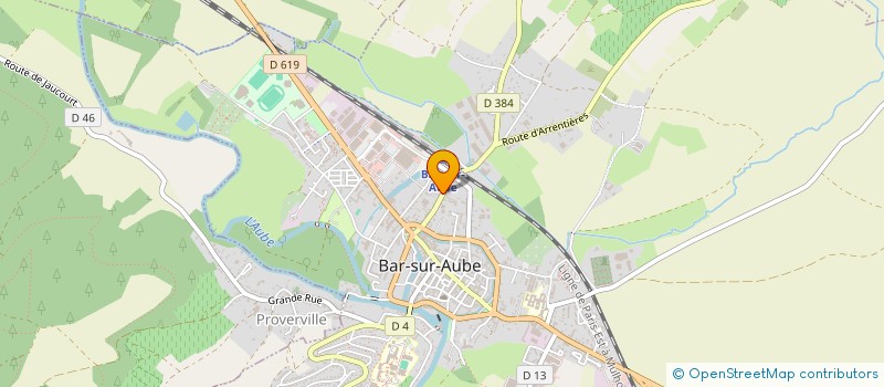 localisation de l'entreprise VITIBAR à BAR-SUR-AUBE