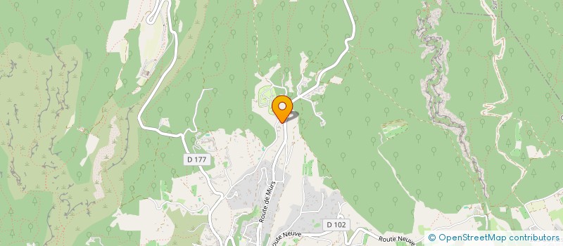 localisation de l'entreprise VITICOLE LES DISCIPLES DE BACCHUS  GORDES