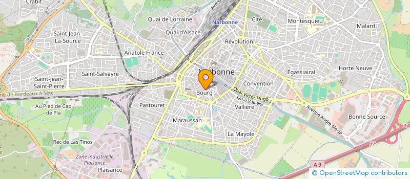 localisation de l'entreprise VITIFORCE à NARBONNE