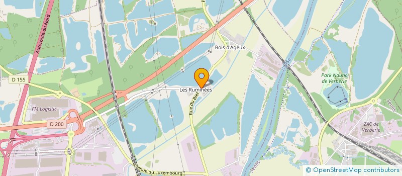 localisation de l'entreprise VITIMO  LONGUEIL-SAINTE-MARIE