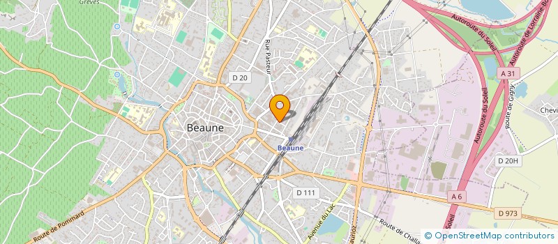 localisation de l'entreprise VITINE SELECTIONS à BEAUNE