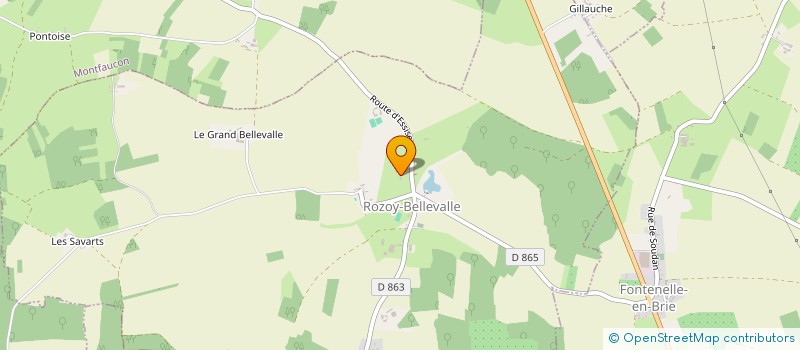 localisation de l'entreprise VITIPOL  ROZOY-BELLEVALLE