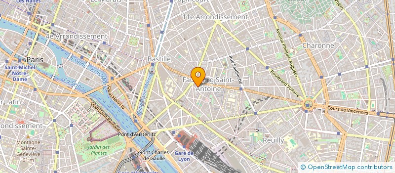 localisation de l'entreprise VITIS & ASSOCIES à PARIS