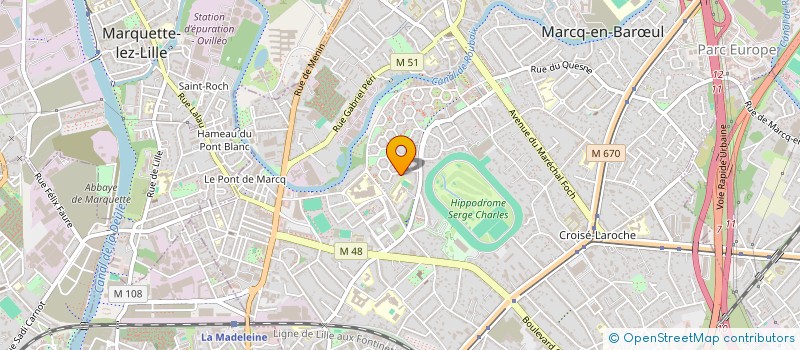 localisation de l'entreprise VITIS CAPITAL à MARCQ-EN-BARŒUL