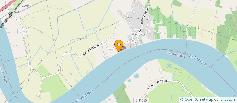 localisation de l'entreprise VITIS EN FOLIE  ASQUES