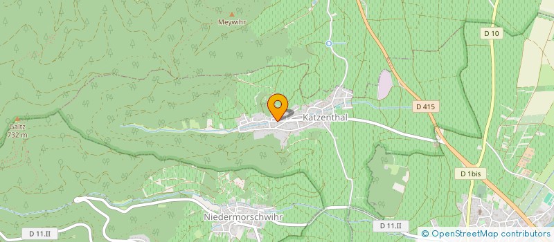 localisation de l'entreprise VITITEK  KATZENTHAL