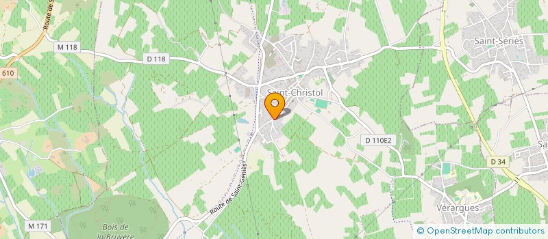 localisation de l'entreprise VITIVIN CREATION  ENTRE-VIGNES