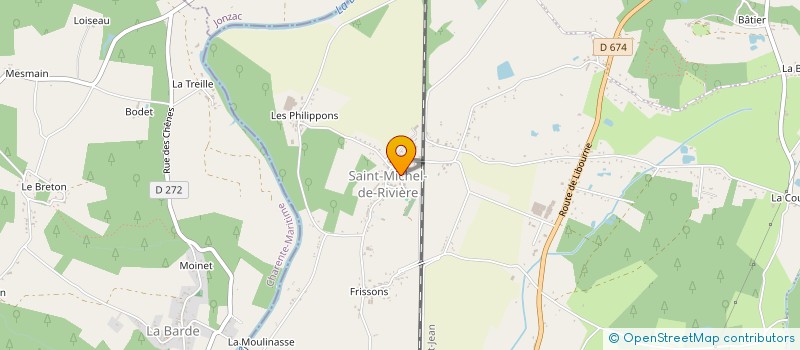 localisation de l'entreprise VITIX à LA ROCHE-CHALAIS
