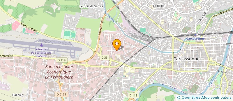 localisation de l'entreprise VITIZONNE à CARCASSONNE