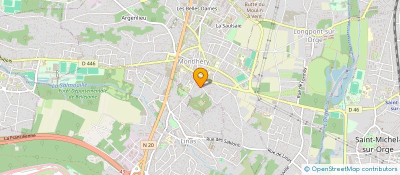 localisation de l'entreprise VITM à MONTLHERY