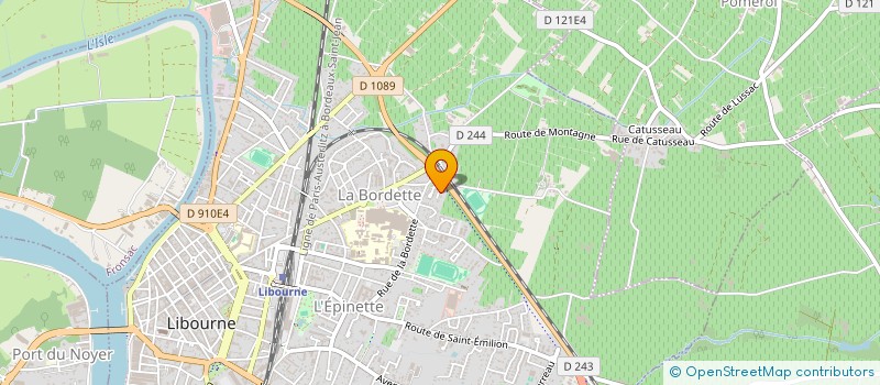 localisation de l'entreprise VITO à LIBOURNE