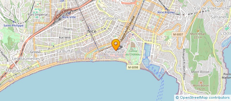 localisation de l'entreprise VITO à NICE