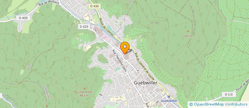 localisation de l'entreprise VITO CONSEILS à GUEBWILLER