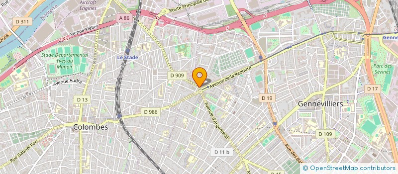 localisation de l'entreprise VITO FRUITS à ASNIERES-SUR-SEINE