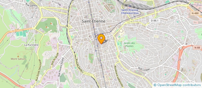 localisation de l'entreprise VITO PROPRE  SAINT-ETIENNE