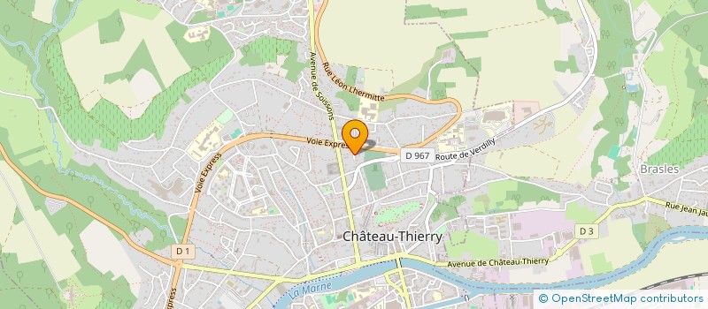 localisation de l'entreprise VITO SASU  CHATEAU-THIERRY