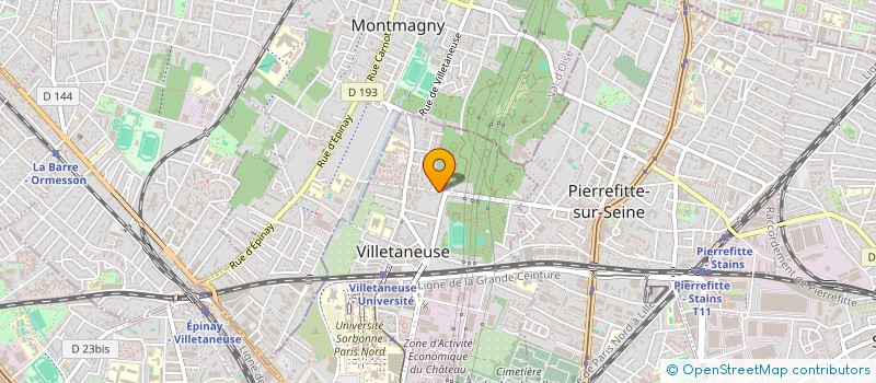 localisation de l'entreprise VITO TECH à VILLETANEUSE