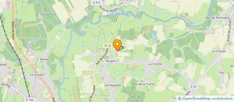 localisation de l'entreprise VITODINO à LOUHANS
