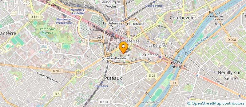localisation de l'entreprise VITOGAZ FRANCE à PUTEAUX