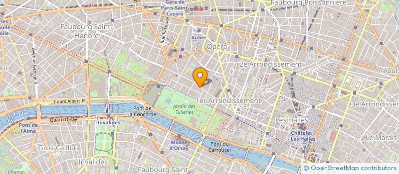 localisation de l'entreprise VITOLIA à PARIS