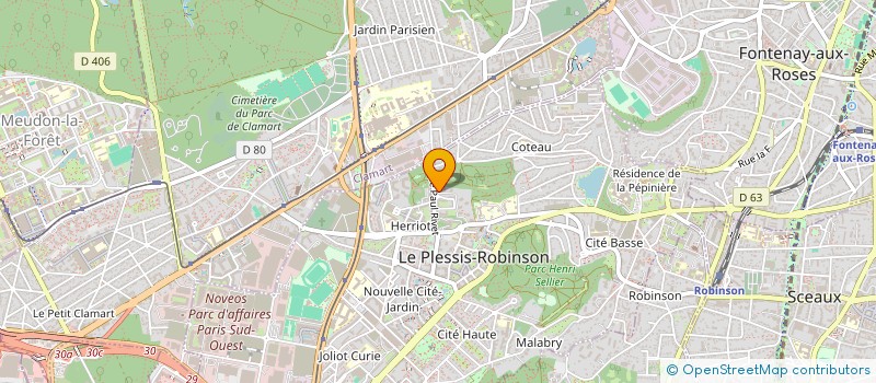 localisation de l'entreprise VITOMI à LE PLESSIS-ROBINSON