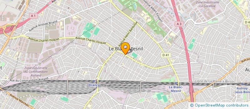 localisation de l'entreprise VITOPRESS à LE BLANC-MESNIL