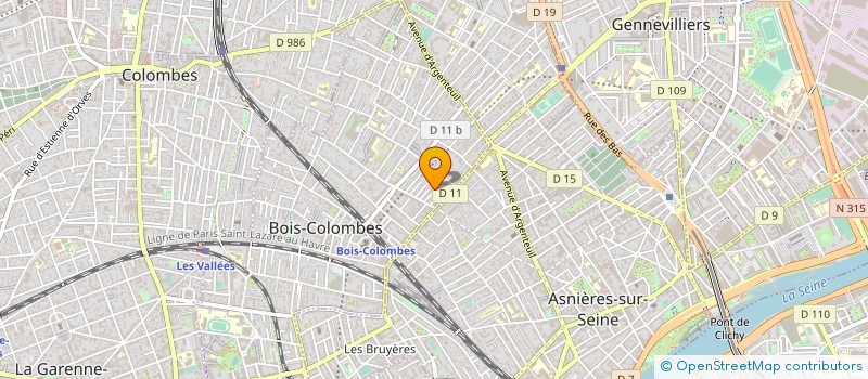 localisation de l'entreprise VITORES CONSEIL à BOIS-COLOMBES