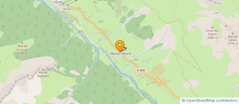 localisation de l'entreprise VITORGE  VAL D'ORONAYE