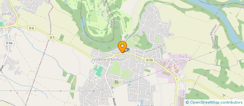 localisation de l'entreprise VITORIA  VILLETTE-D'ANTHON