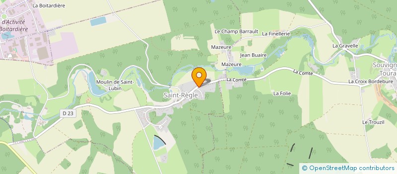 localisation de l'entreprise VITORIA INVEST  SAINT-REGLE