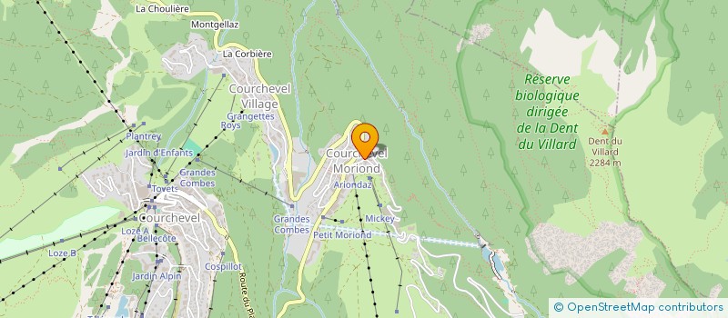localisation de l'entreprise VITOSHA à COURCHEVEL
