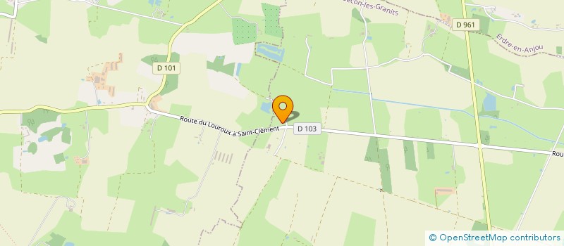 localisation de l'entreprise VITOUR  VAL D'ERDRE-AUXENCE