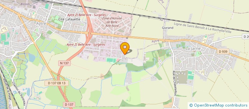 localisation de l'entreprise VITOYA  AYTRE