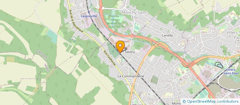 localisation de l'entreprise VITPRIX  NOGENT SUR OISE