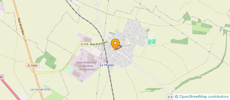 localisation de l'entreprise VITR'IN à ITANCOURT
