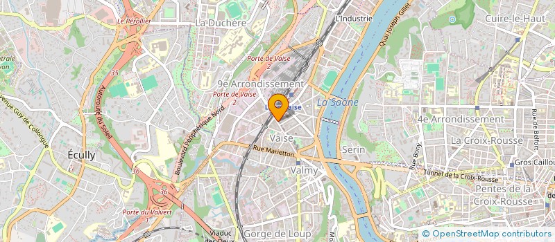 localisation de l'entreprise VITRAGE AUTO CHAMPAGNE AU MONT D'OR  CHAMPAGNE-AU-MONT-D'OR