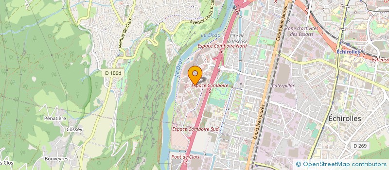 localisation de l'entreprise VITRAGE MOBILE 38  ECHIROLLES