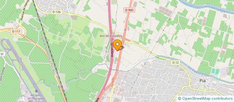 localisation de l'entreprise VITRAGES ISOLANTS DU ROUSSILLON  PIA