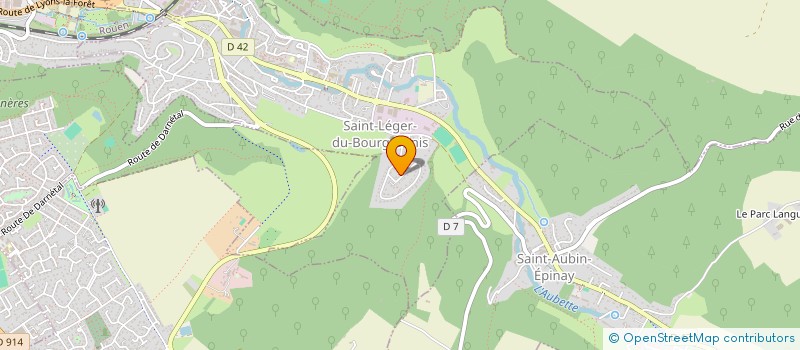 localisation de l'entreprise VITRAGES RENOVATION à SAINT-LEGER-DU-BOURG-DENIS