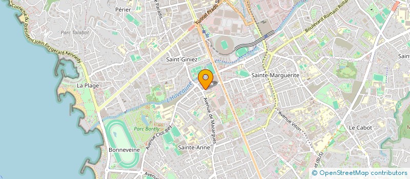localisation de l'entreprise VITRAIL DE L'ANGE à MARSEILLE