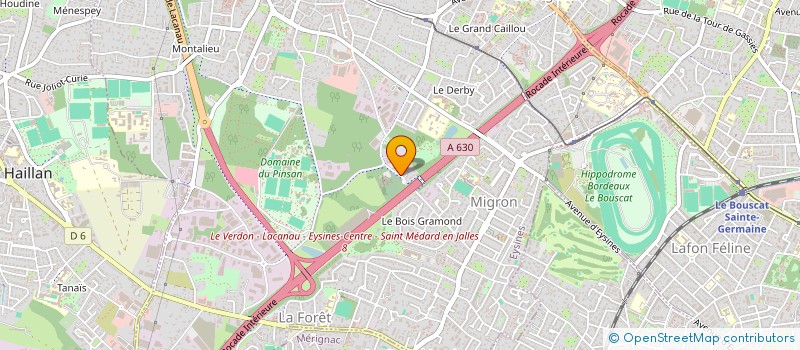 localisation de l'entreprise VITRE CHEMINEE à EYSINES