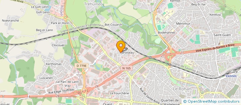 localisation de l'entreprise VITRE IMMOBILIER à VANNES