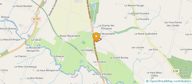 localisation de l'entreprise VITRE LAVAGE  VITRE