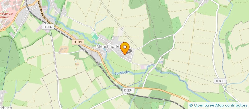 localisation de l'entreprise VITREA à MENCHHOFFEN