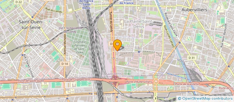 localisation de l'entreprise VITREO à SAINT-DENIS